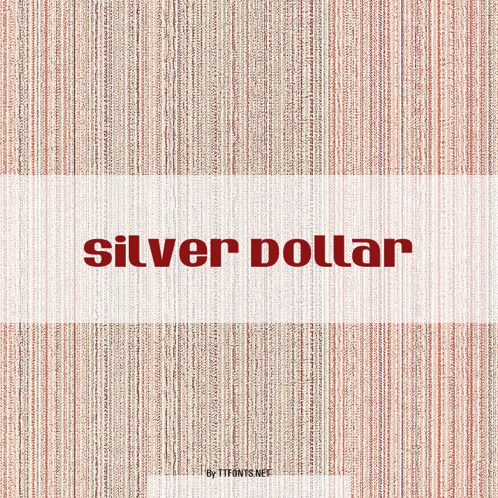 Silver Dollar example